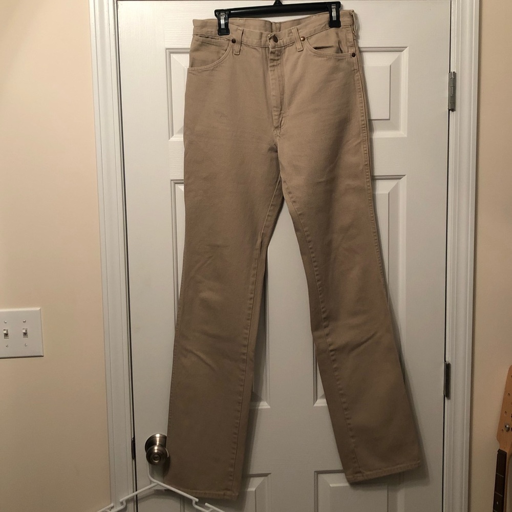 Vintage Wrangler 936TAN Cowboy Cut Jeans